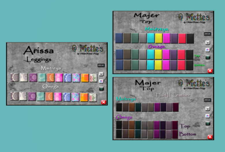 Mette's Arissa Leggings and Majer top hud x2